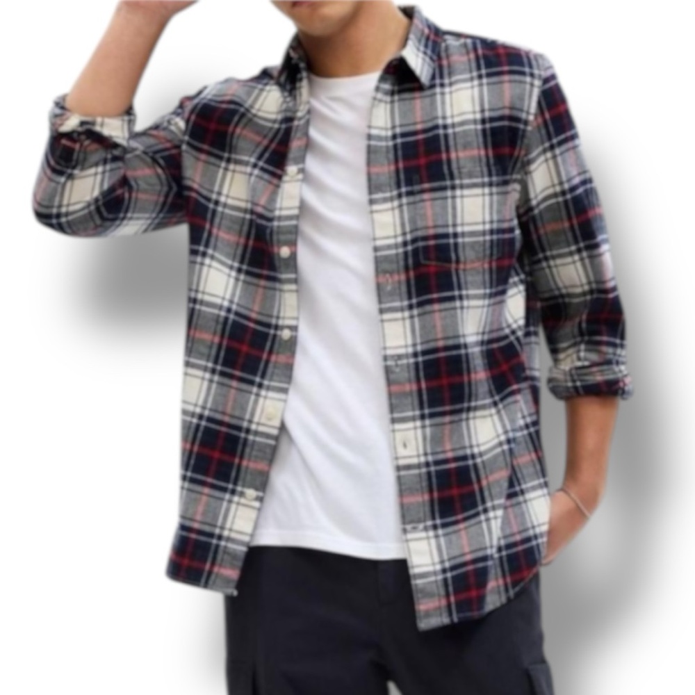 Todd Snyder New York Plaid Button Down Shirt | Neck 17 34/35 | $42